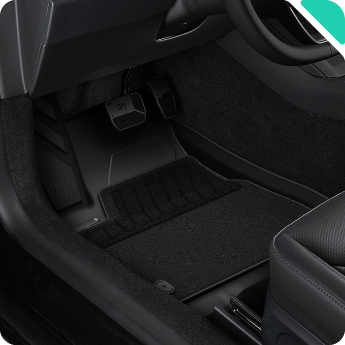 Haloblk Floor Mats- Model 3 Highland