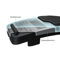 Haloblk Alloy Foot Pedals