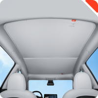 Haloblk Glass Roof Sunshade