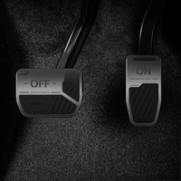 Haloblk Alloy Foot Pedals