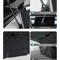 Haloblk Windshield Sun Shade Umbrella