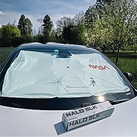 Haloblk Windshield Sun Shade Umbrella