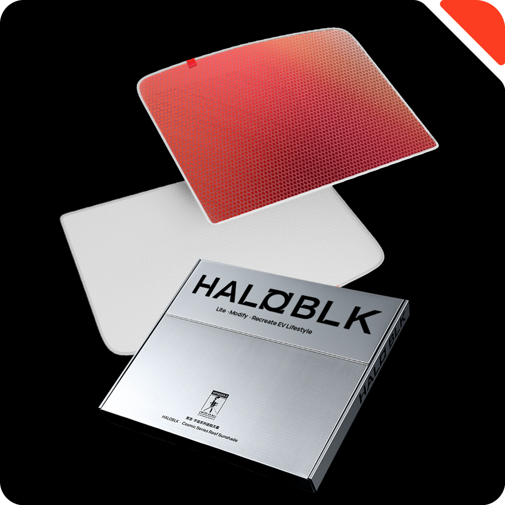 Haloblk Glass Roof Sunshade