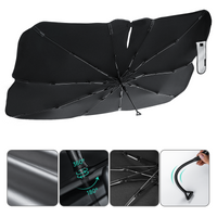 Haloblk Windshield Sun Shade Umbrella