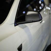 Haloblk Carbon Fiber Side Mirror Caps (Pair)