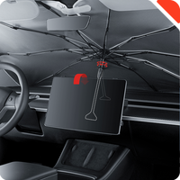 Haloblk Windshield Sun Shade Umbrella