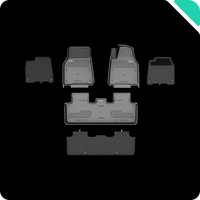 Haloblk Model Y 2022-2024 Floor Mat (compatible with 2025-2026 Juniper Model Y)