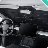 Haloblk Windshield Sun Shade Umbrella