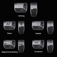 Haloblk Alloy Foot Pedals
