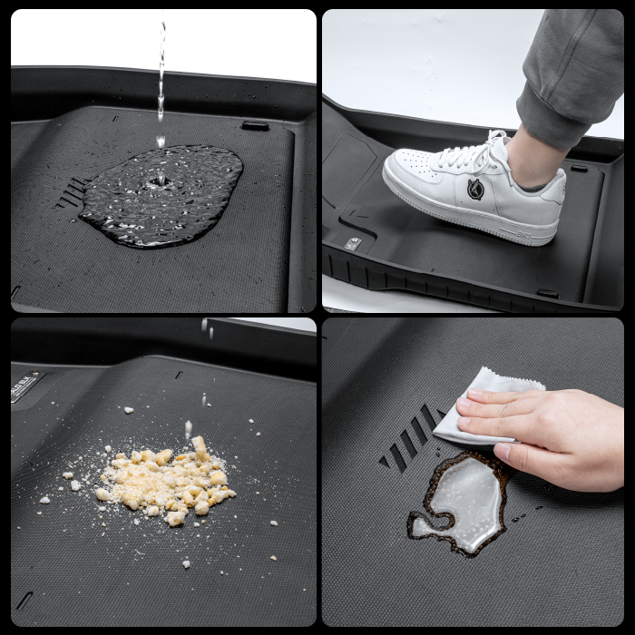 Model 3 floormats bundle with alloy pedals
