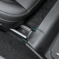 Model 3 floormats bundle with alloy pedals