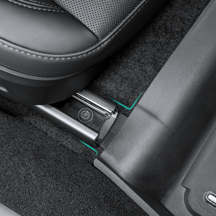 Model 3 floormats bundle with alloy pedals