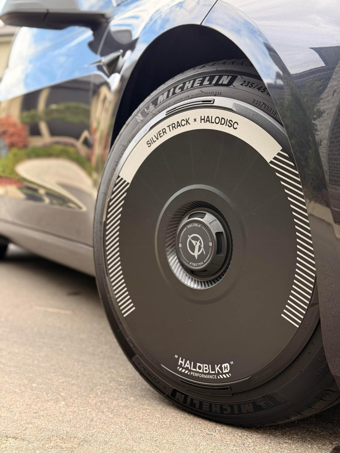HaloDisc 2 Wheel Covers - Silver Track
