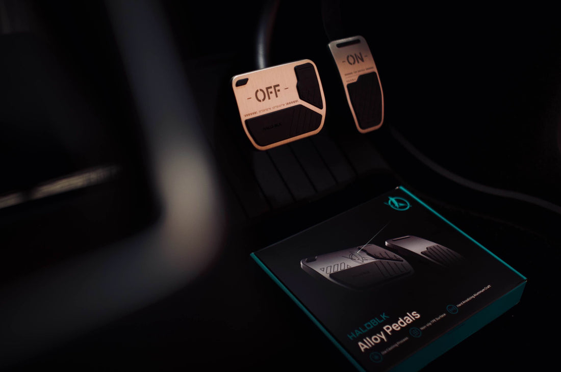 Model Y floor mats+alloy pedals