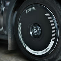 HaloDisc 2 Wheel Covers - Silver Track