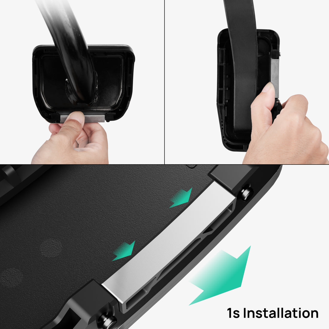 Haloblk Alloy Foot Pedals 2.0 (2021-2026 Model 3/Y/YL)