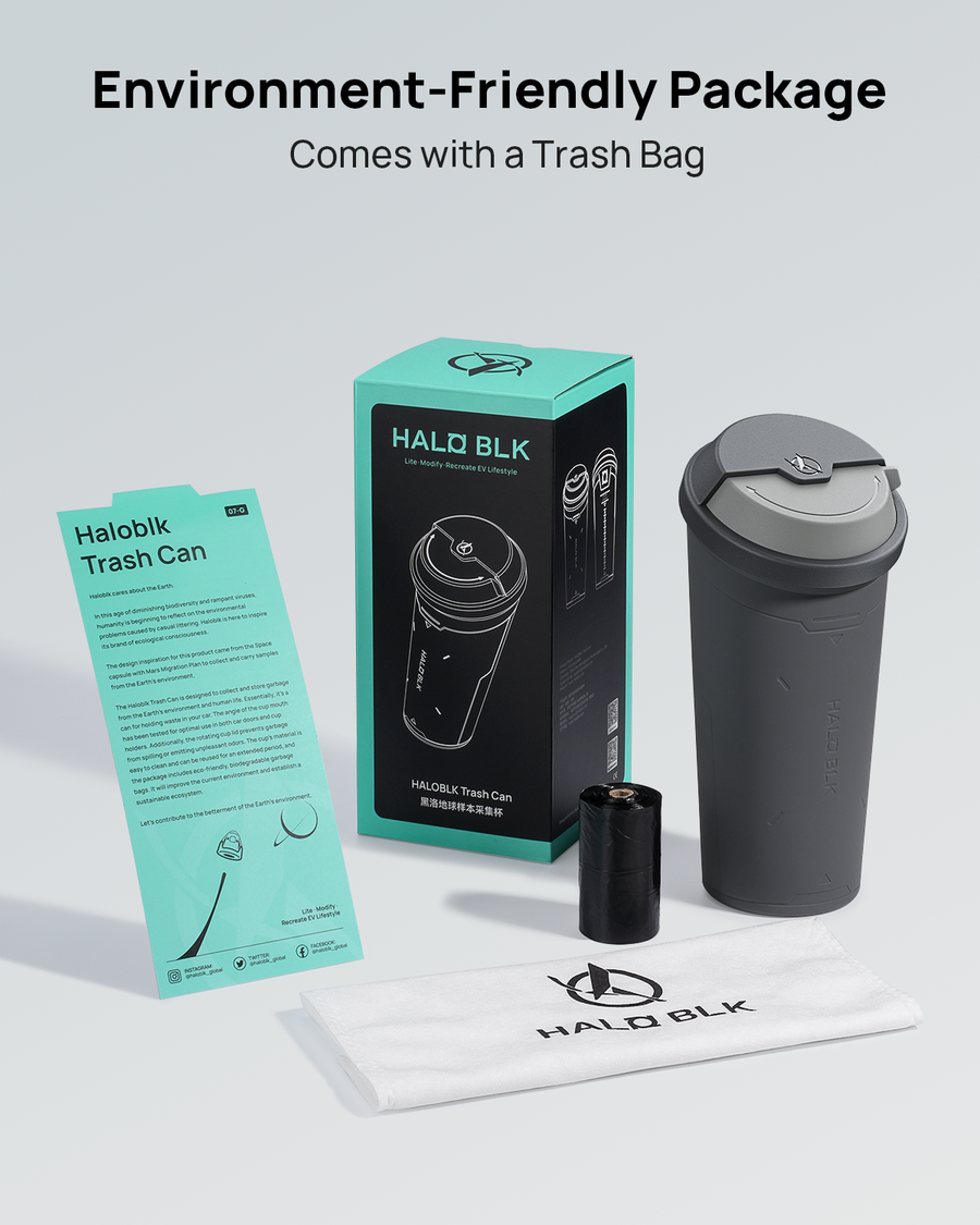 Haloblk Trash Can