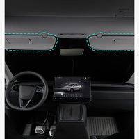 HALOBLK Windshield Sunshade-NASA Voyager 2 For Tesla