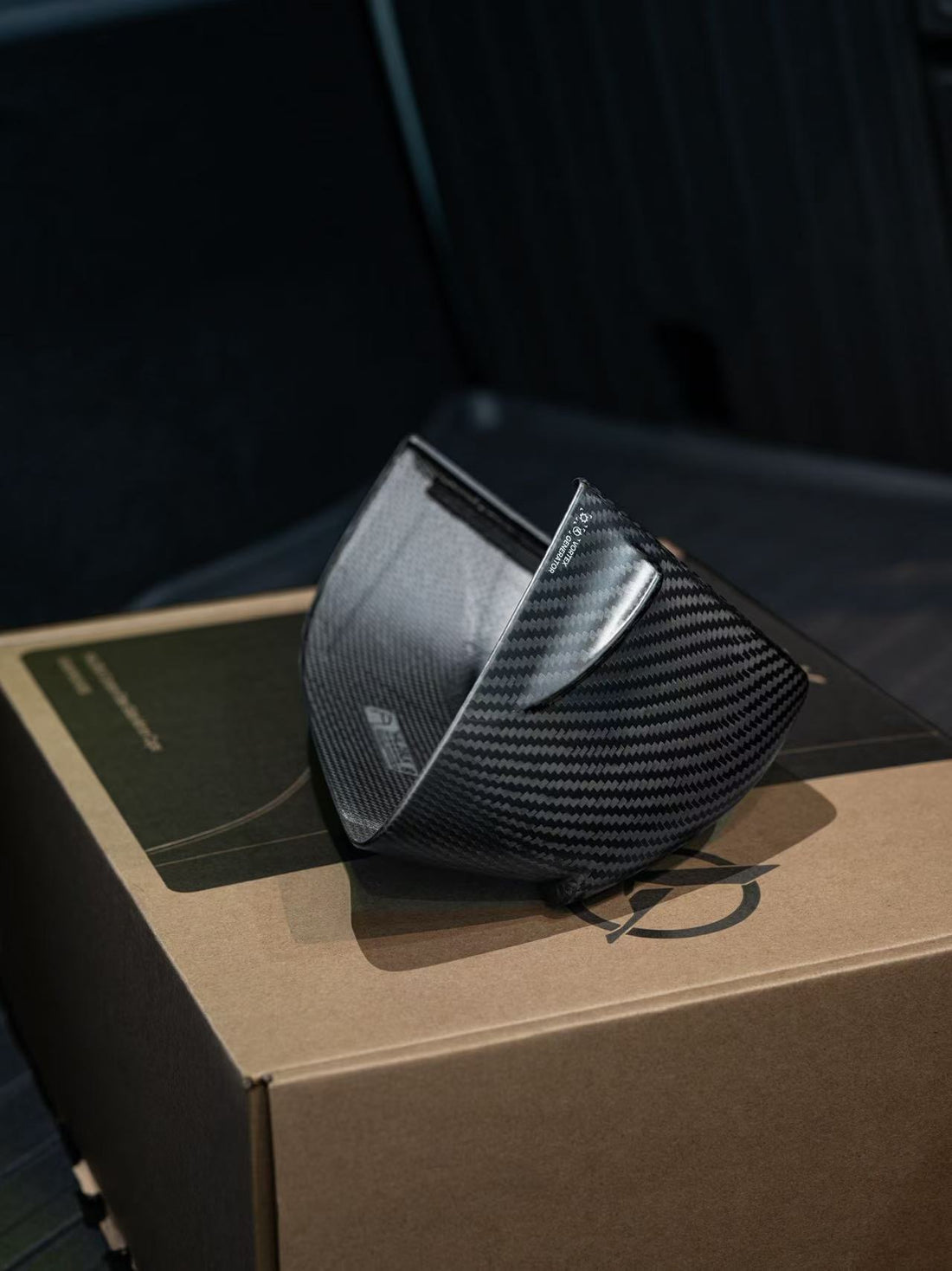 Haloblk Carbon Fiber Side Mirror Caps (Pair)