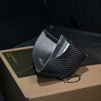 Haloblk Carbon Fiber Side Mirror Caps (Pair)