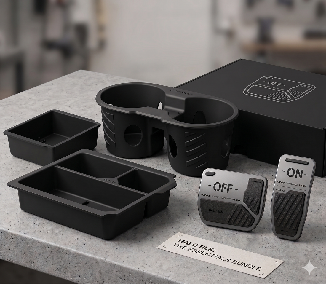 Haloblk Interior 4 in 1 Bundle (2024-2026 Model 3/Y/YL)