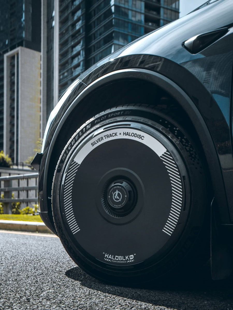 HaloDisc 2 Wheel Covers - Silver Track