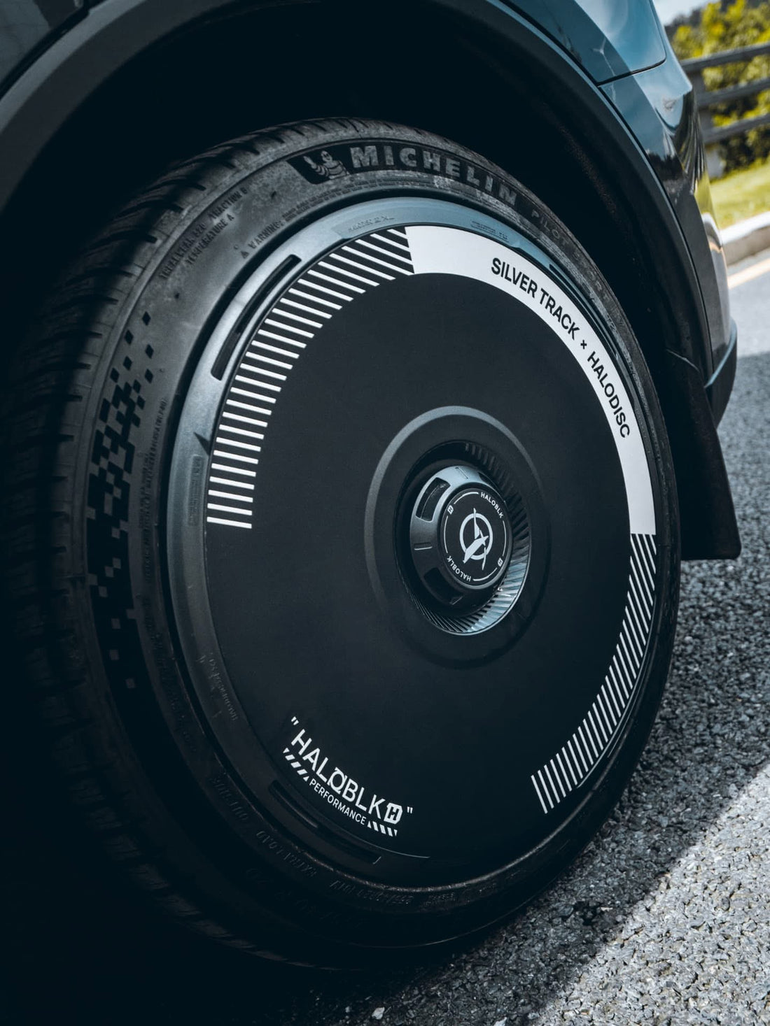 HaloDisc 2 Wheel Covers - Silver Track