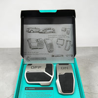 Haloblk Alloy Foot Pedals 2.0 (2021-2026 Model 3/Y/YL)