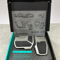 Haloblk Alloy Foot Pedals 2.0 (2021-2026 Model 3/Y/YL)