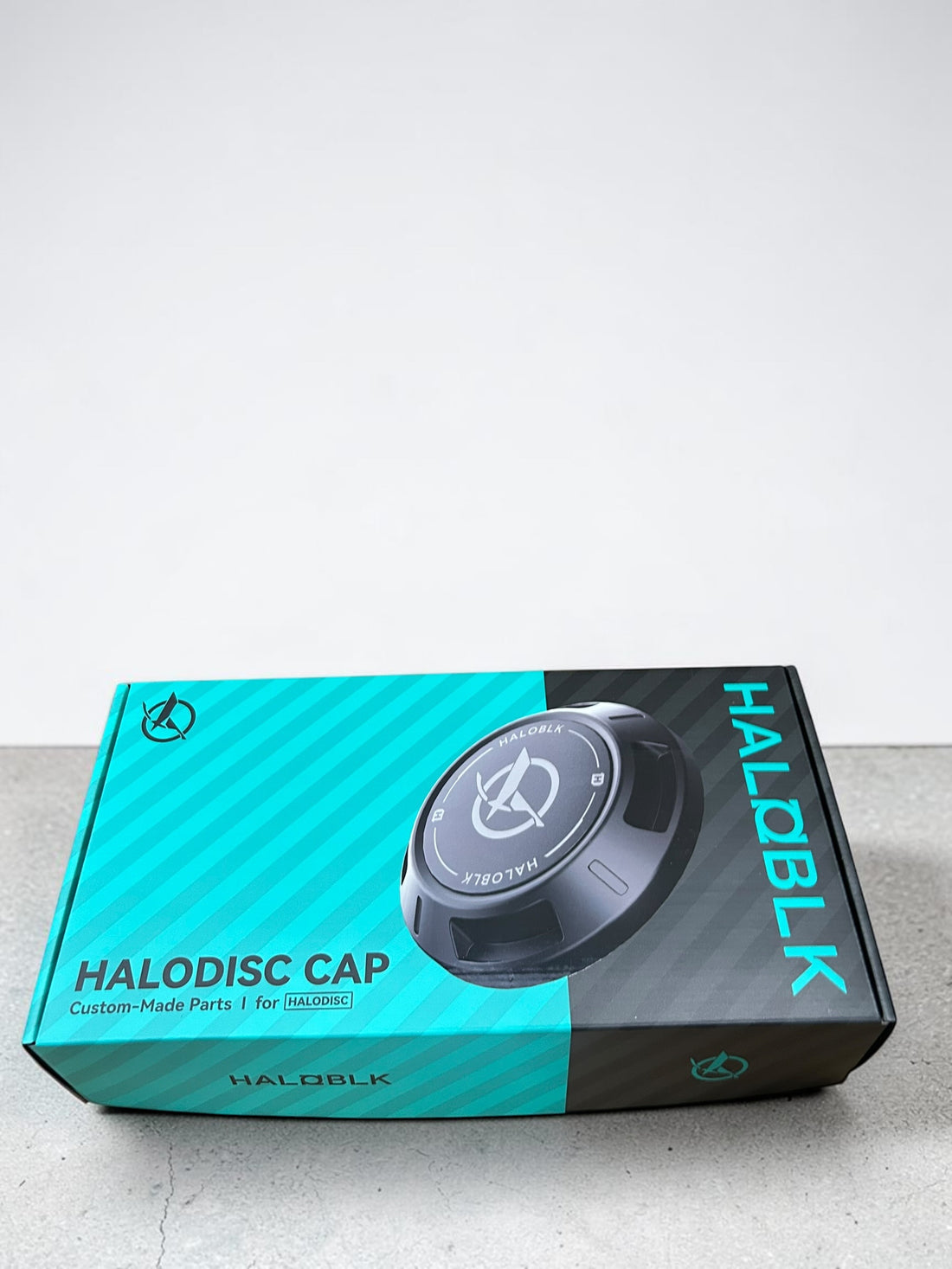 HALODISC Centre Cap - Metallic Red/Silver-set of 4 caps