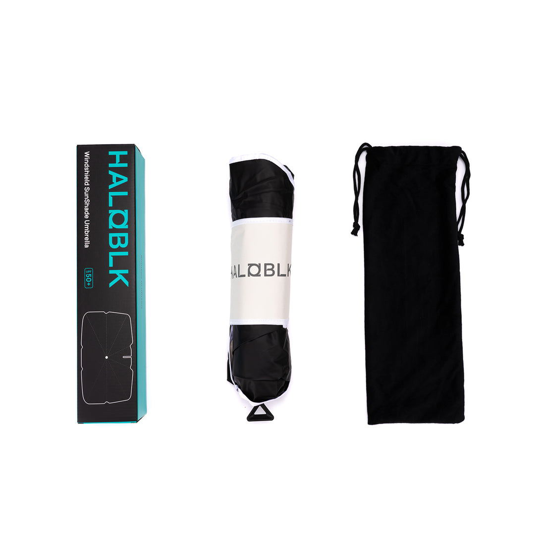 Haloblk Windshield Sun Shade Umbrella
