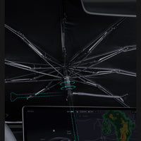 Haloblk Windshield Sun Shade Umbrella